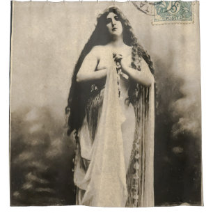Vintage Ethereal Goddess Postcard