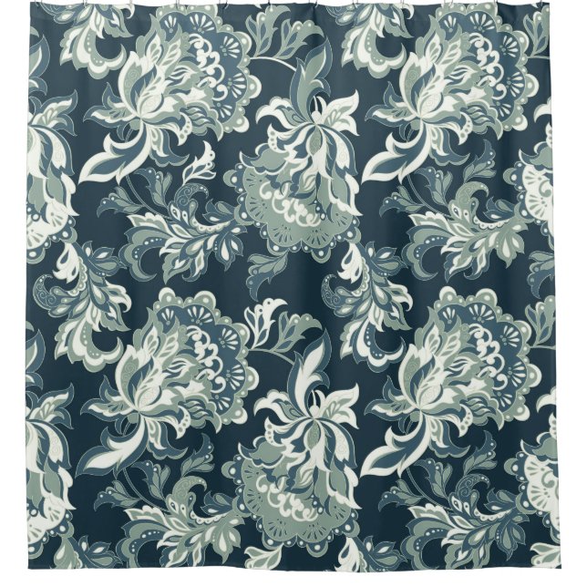 Vintage ethnic floral seamless pattern. folkloric  (Front)