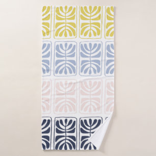 Vintage ethnic seamless bath towel