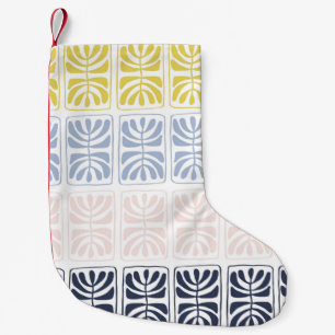 Vintage ethnic seamless  small christmas stocking