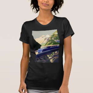 Vintage Europe Rail Travel T-Shirt