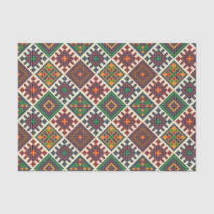 Vintage European Embroidery Abstract Pattern Tissue Paper