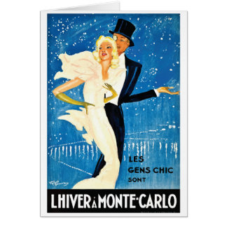 Vintage European Winter in Monte Carlo Travel