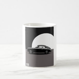 VINTAGE EXCELLENCE - 356 CAR POSTER COFFEE MUG