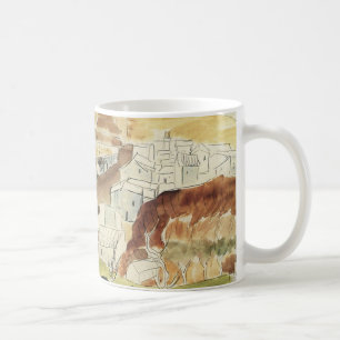 Vintage Expressionism, Almeria by Walter Gramatte Coffee Mug