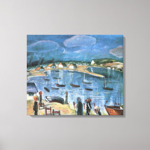 Vintage Expressionism, Hidensee by Walter Gramatte Canvas Print