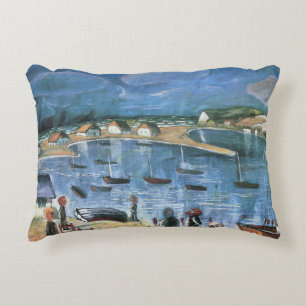 Vintage Expressionism, Hidensee by Walter Gramatte Decorative Pillow