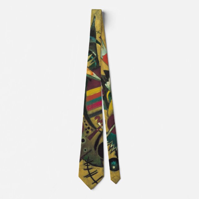 Vintage Expressionism, Points by Wassily Kandinsky Tie (Front)