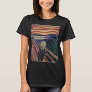 Vintage Expressionism, The Scream by Edvard Munch T-Shirt