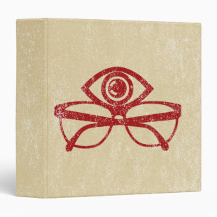 Vintage Eye & Eyeglasses Binder