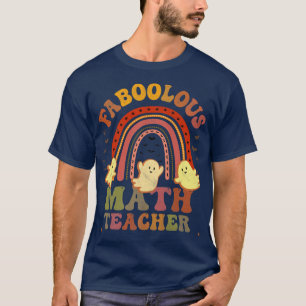 Vintage FABOOLOUS MATH TEACHER Costume This Is My T-Shirt