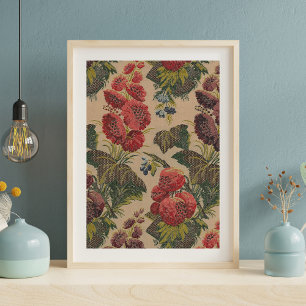 Vintage Fabric Design Decoupage Tissue Paper