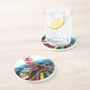 Vintage Fairground seaside Peer Coaster