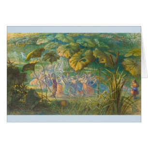 Vintage - Fairies Dancing in a Clearing,