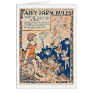 Vintage Fairies - The Fairy Parachutes,