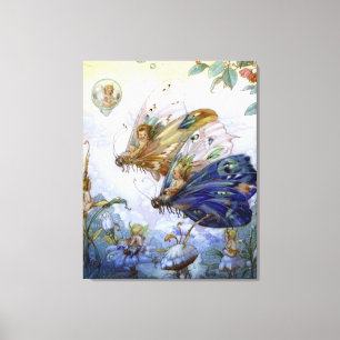 Vintage Fairy Aviators Canvas Print