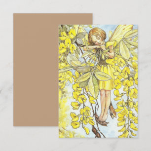 Vintage Fairy Child In A Tree All Occasion Card