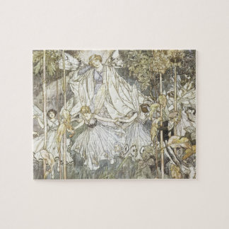 Vintage Fairy Midsummer Night's Dream Jigsaw Puzzle
