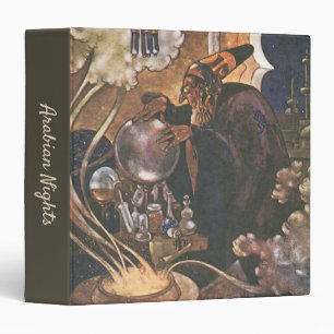 Vintage Fairy Tale, Aladdin and the Magic Lamp Binder