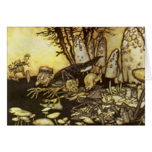 Vintage Fairy Tale, Band of Workmen by Rackham