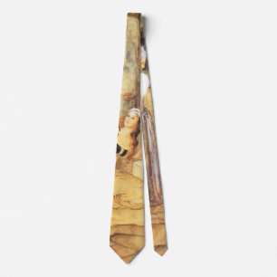 Vintage Fairy Tale, Cinderella and Fairy Godmother Tie