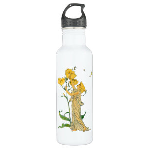 Vintage Fairy Tale, Evening Primrose, Walter Crane 710 Ml Water Bottle