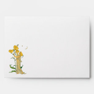 Vintage Fairy Tale, Evening Primrose, Walter Crane Envelopes