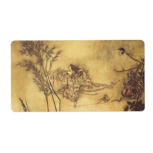 Vintage Fairy Tale, Fairy's Tightrope by Rackham (Front)