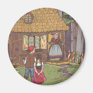 Vintage Fairy Tale, Hansel and Gretel by Hauman Magnet