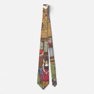 Vintage Fairy Tale, Hansel and Gretel by Hauman Tie