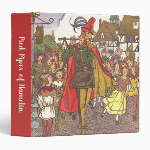 Vintage Fairy Tale Pied Piper of Hamelin by Hauman Binder