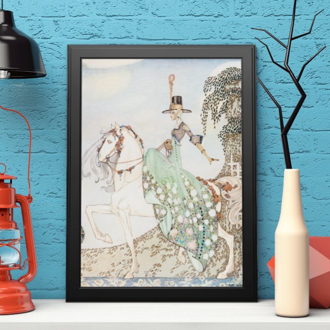 Vintage Fairy Tale, Princess Minette, Kay Nielsen Poster (Creator Uploaded)
