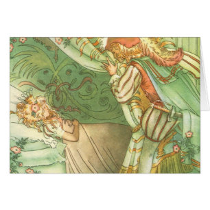 Vintage Fairy Tale, Sleeping Beauty Princess