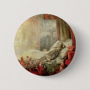 Vintage Fairy Tale, Stuff that Dreams Are Made of 2 Inch Round Button