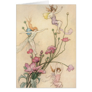 Vintage Fairy Tales, Three Spirits Filled With Joy