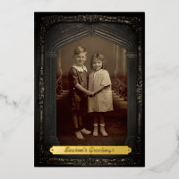 Vintage Family Photo Frame | Sepia Filter Heirloom