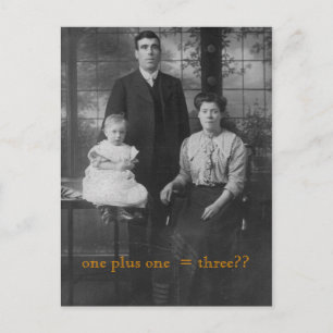 Vintage Family Postcard