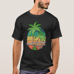 Vintage Family Vacation 2023 Honduras Roatan Beach T-Shirt