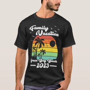 Vintage Family Vacation 2023 Turks & Caicos Grace T-Shirt