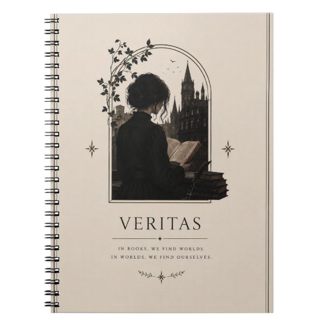 Vintage Fantasy Journal/Notebook Notebook (Front)