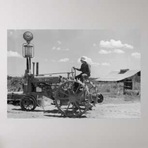 Vintage Farm Security Administration Print