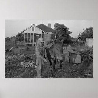 Vintage Farm Security Administration Print