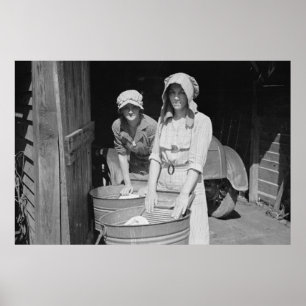 Vintage Farm Security Administration Print