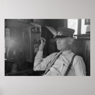 Vintage Farm Security Administration Print