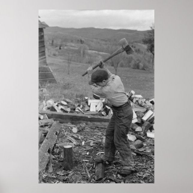 Vintage Farm Security Administration Print (Front)