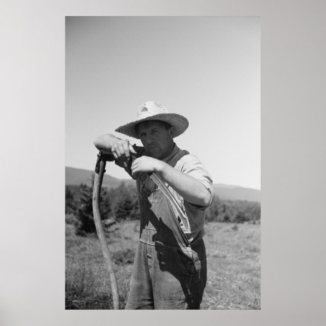 Vintage Farm Security Administration Print (Front)