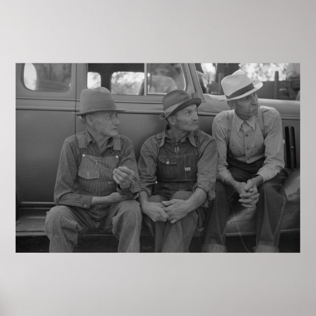 Vintage Farm Security Administration Print (Front)