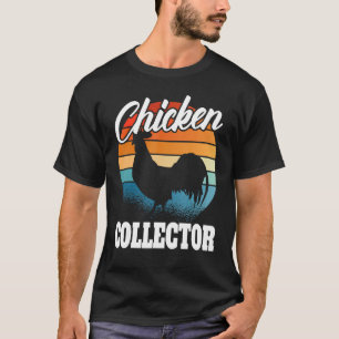 Vintage Farmer Clothing For Chicken Collector Coop T-Shirt