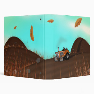 Vintage Farming Tractor Binder