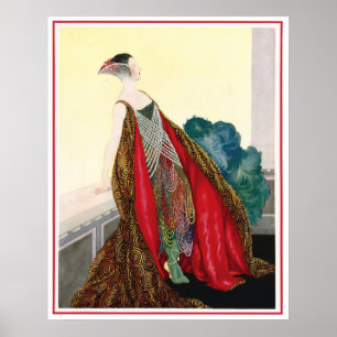 Vintage Fashion Advertising Poster or Print